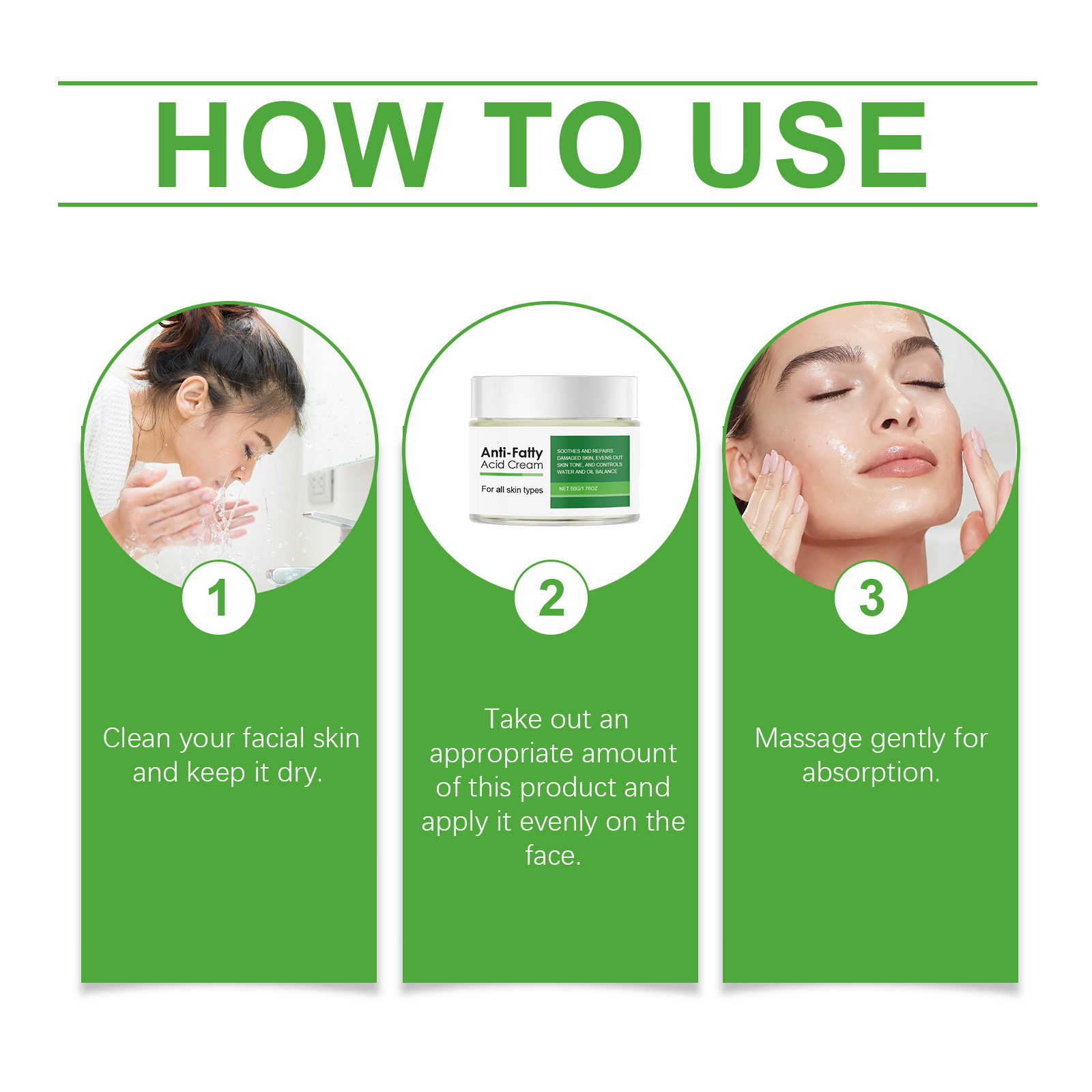 Skin Care Cream Mild Body Clean Remove Acne Pimple Moist Soft Daily External