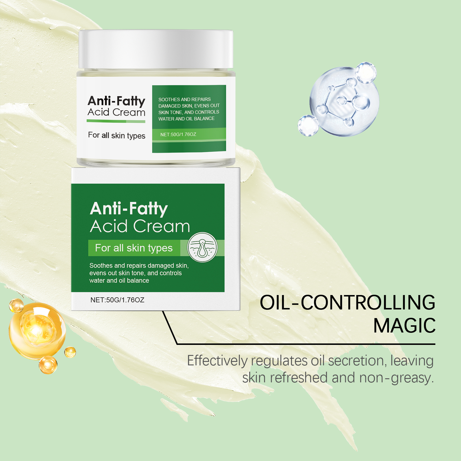 Skin Care Cream Mild Body Clean Remove Acne Pimple Moist Soft Daily External
