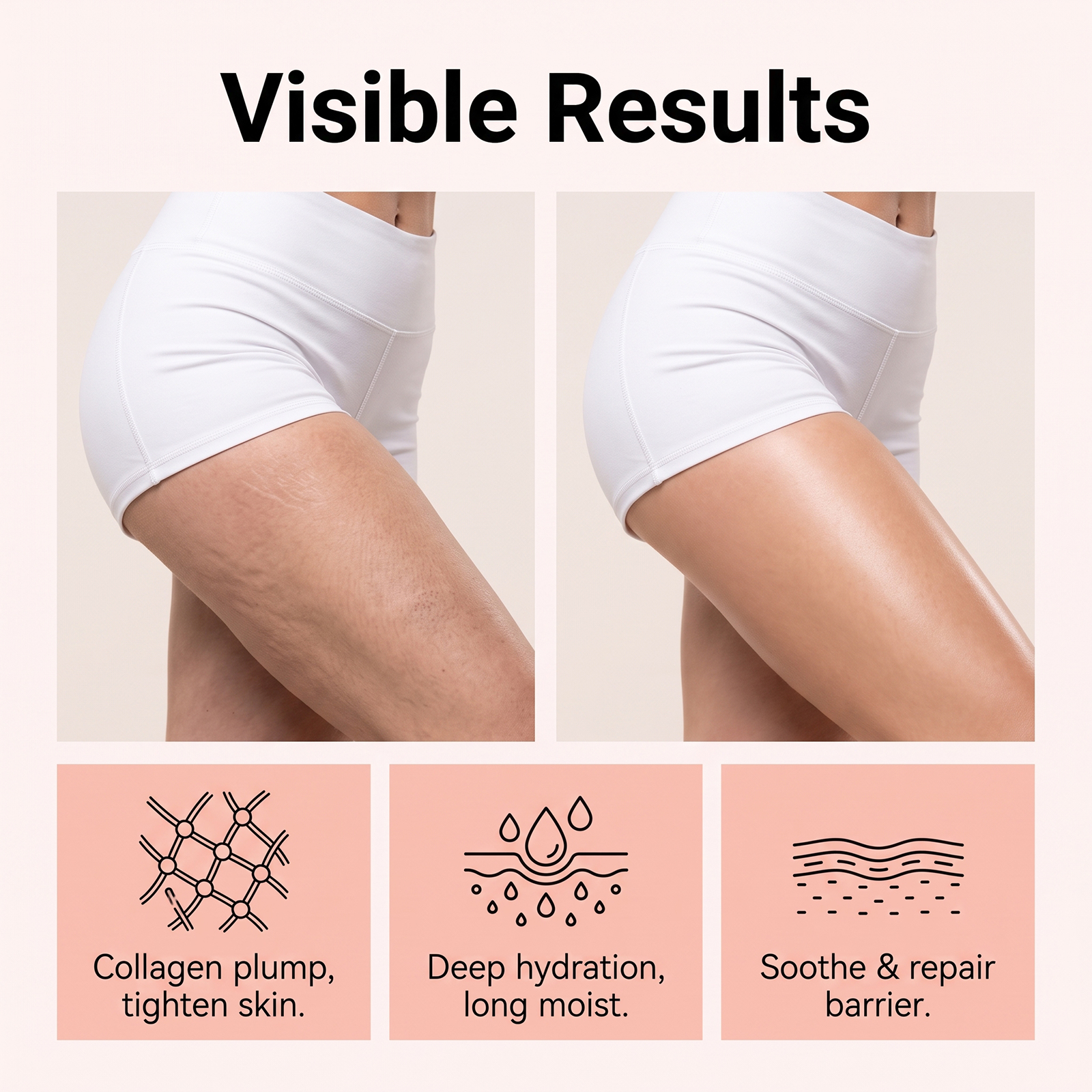 Body Care Cream Mild Gentle Smooth Breathable Refreshing Convenient Nourish Safe Ingredient Shape Skin