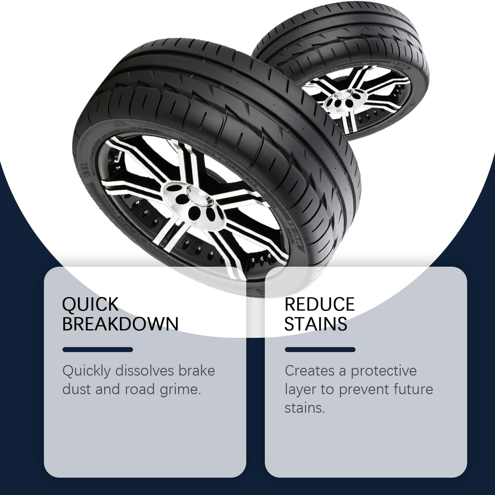 Car Tire Cleaner Cleans Maintains Removes Dirt Limescale Long Lasting Renews Care Agent