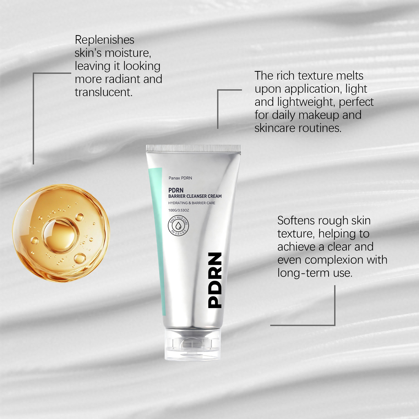 Skin Moisturizing Cream Nourishing Gentle Non Sticky Smooth Easy Apply Hydrating Facial Skin Care Lotion