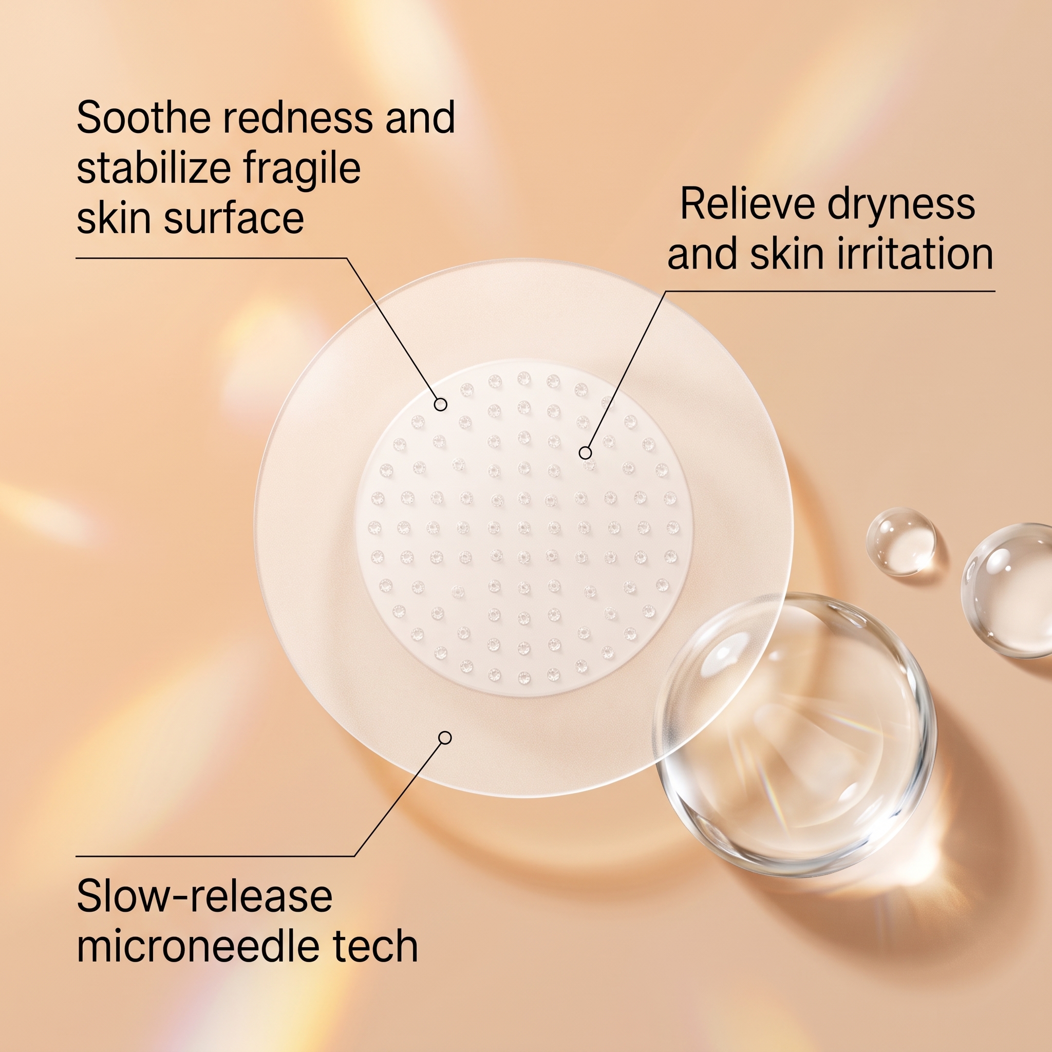 Skin Care Patch Gentle Clean Body Local Flaw Smooth Tender Skin Moisturizing Skin Friendly Patch
