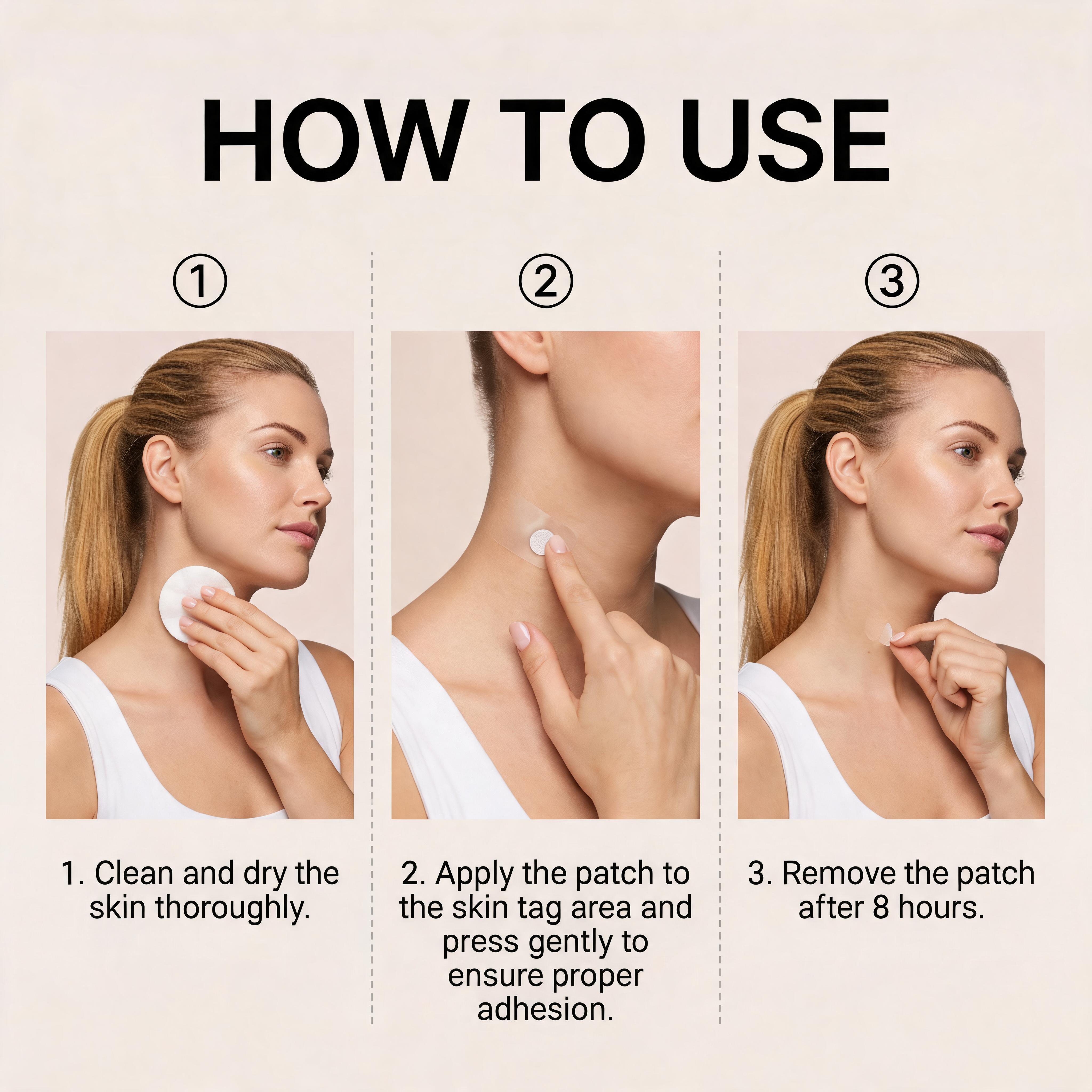 Skin Care Patch Gentle Clean Body Local Flaw Smooth Tender Skin Moisturizing Skin Friendly Patch