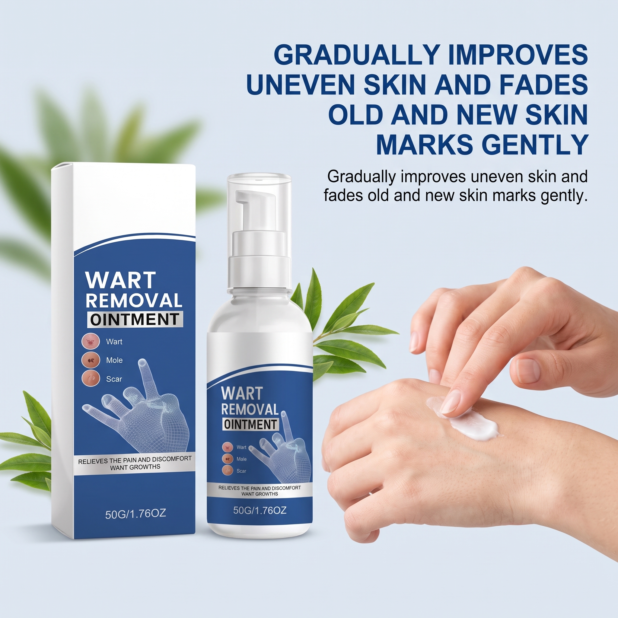 Skin Care Spray Cream Soften Surface Cutin Improve Skin Bumps Fade Defect Marks Daily Moisturizing Maintenance
