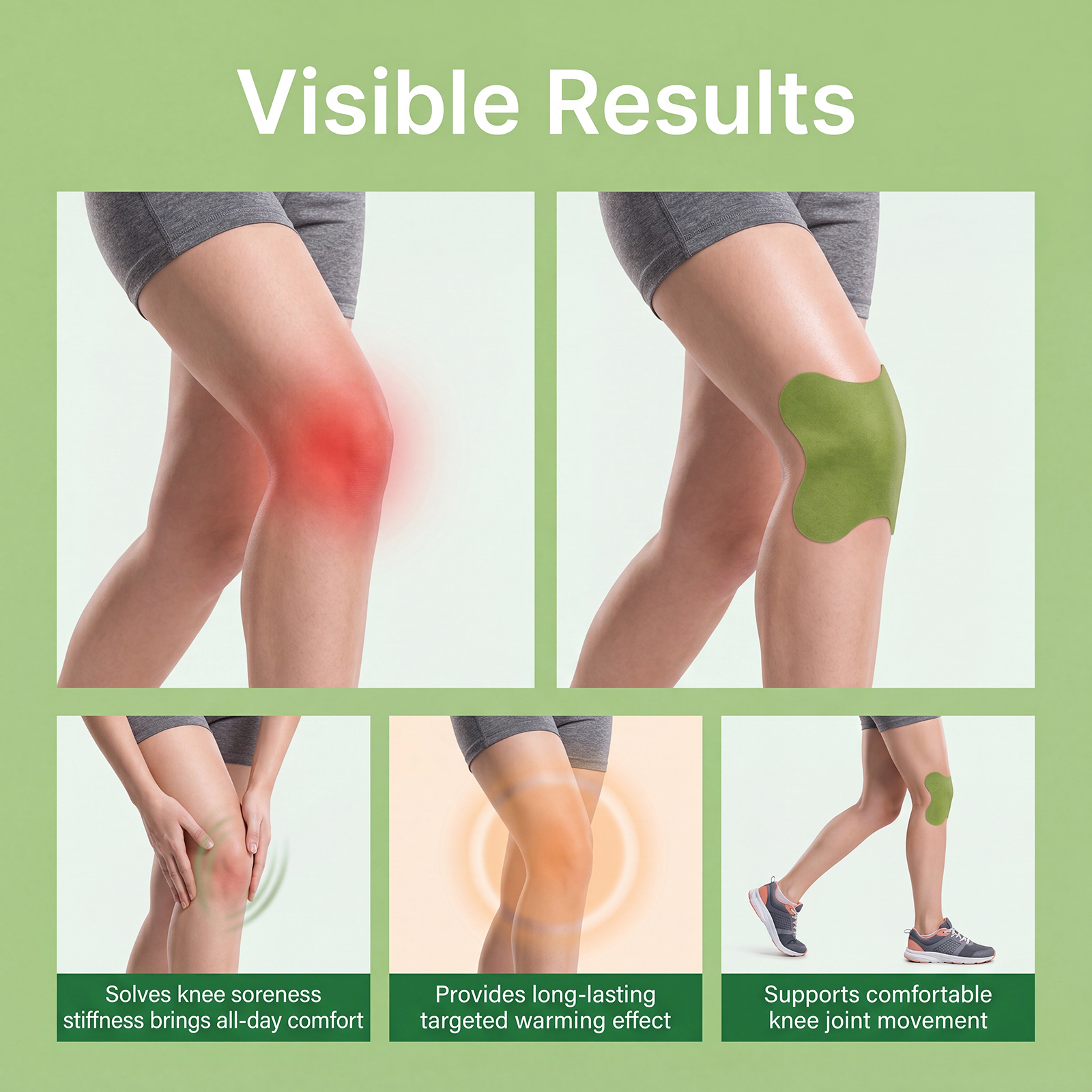 Herbal Joint Comfort Patch Care Leg Knee Waist Muscle Care Body Nursing Sticker