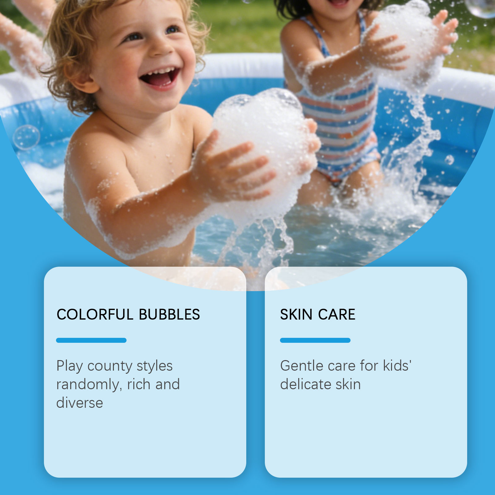 Bath Toy Ball Set Colorful Fragrant Mild Cleansing Fine Foam Bathing Body Skin Care