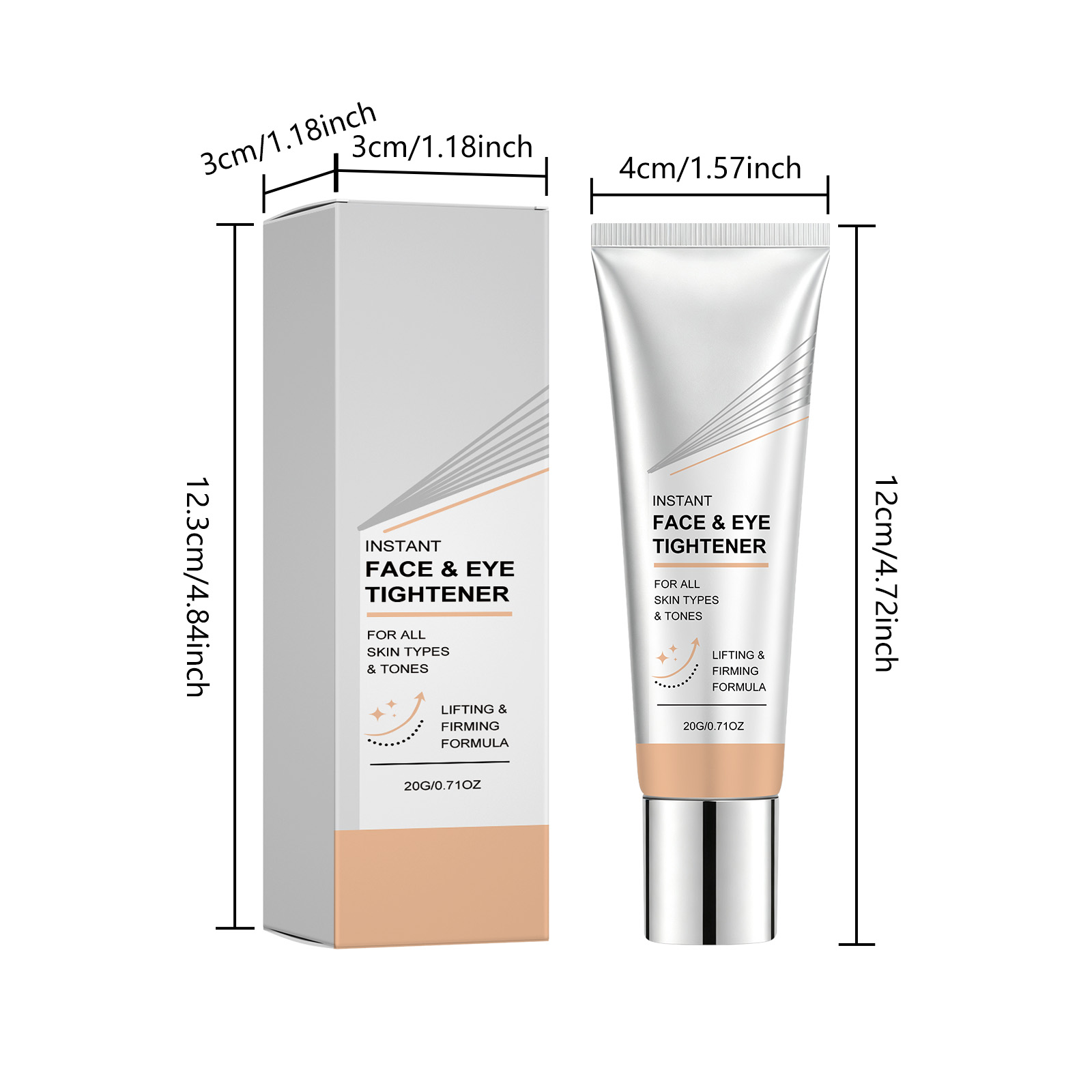 Facial Cream Absorbs Quickly Lightweight Nonsticky Soft Hydrating Skin Friendly For Face And Eye Area