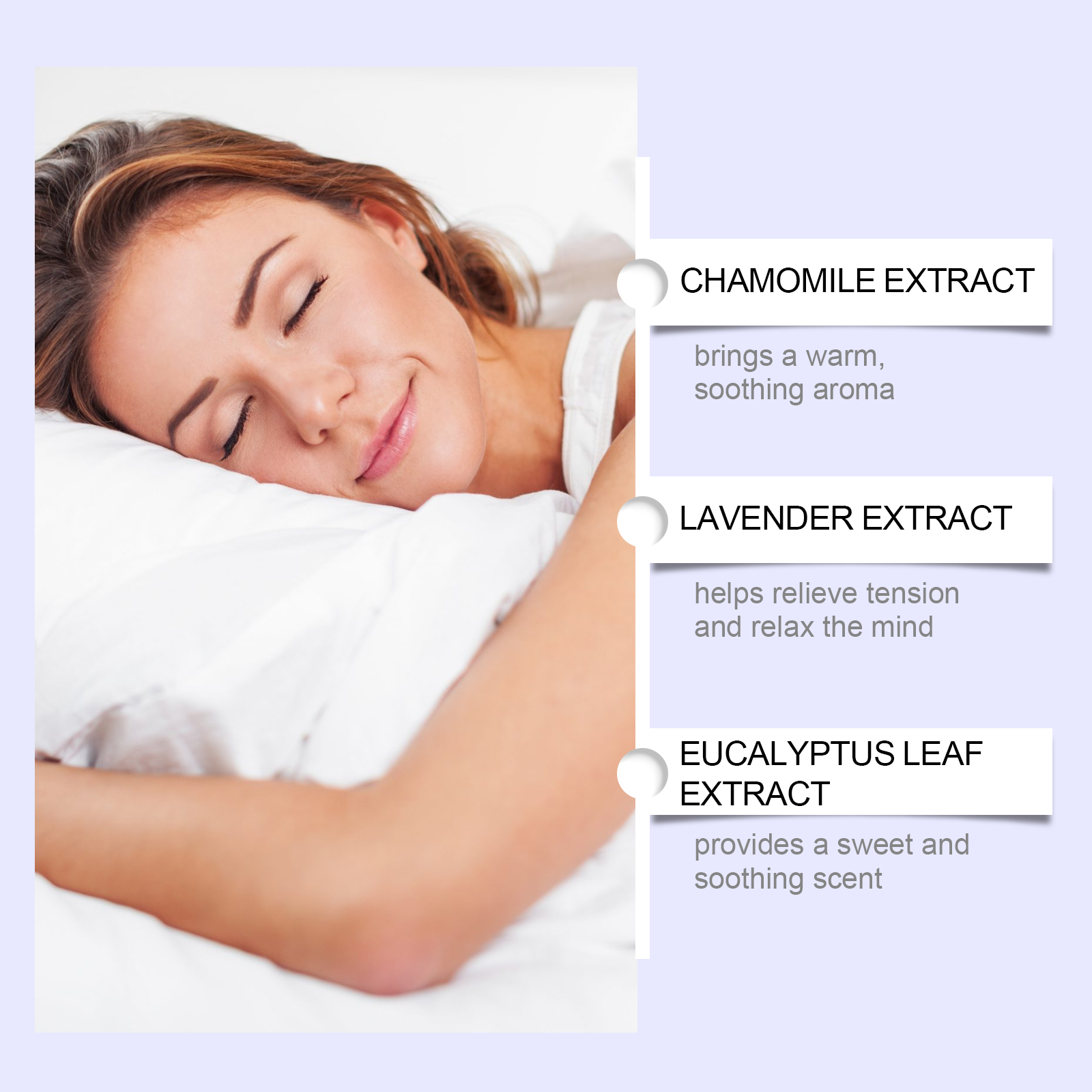 Lavender Sleep Spray Night Calm Gentle Care For Sleep Body Care Pillow Side Spray