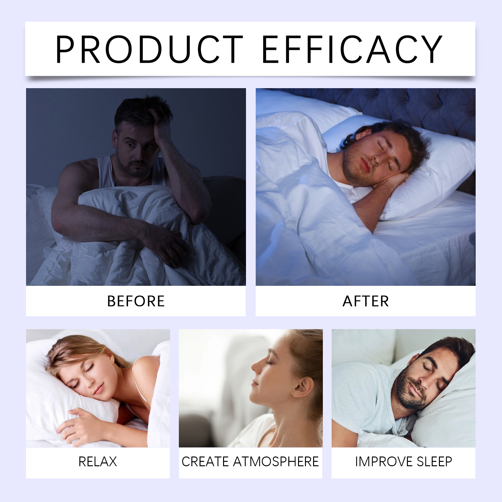 Lavender Sleep Spray Night Calm Gentle Care For Sleep Body Care Pillow Side Spray
