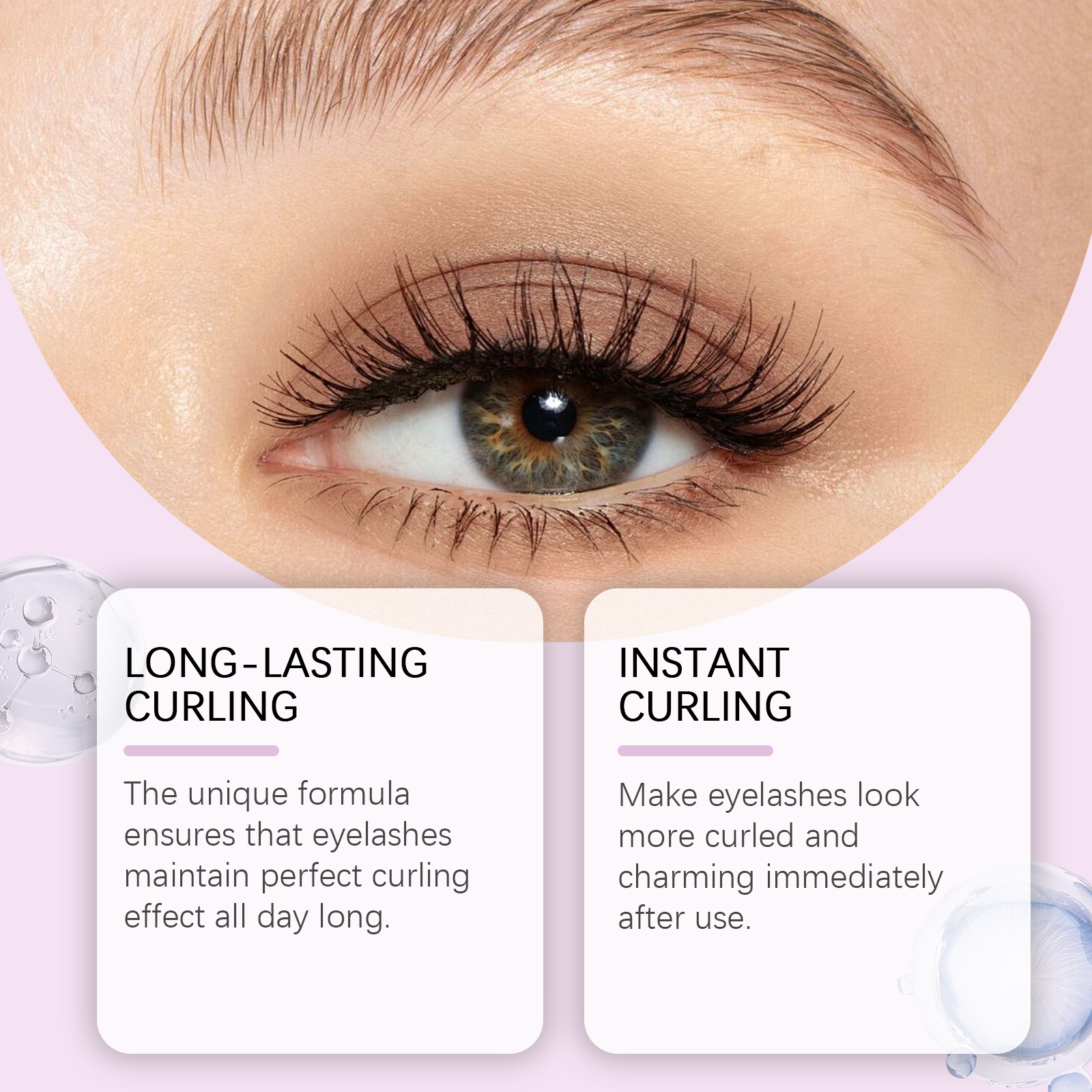 Black Mascara Daily Natural Smudgeproof Longlasting Party Glam Eye Makeup Setting Mascara