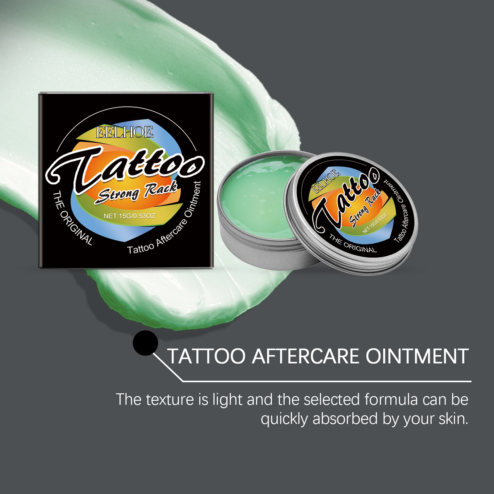Tattoo Aftercare Cream Gentle Cleansing Moisturizing Color Locking For Newly Tattooed Skin Daily Healing Care