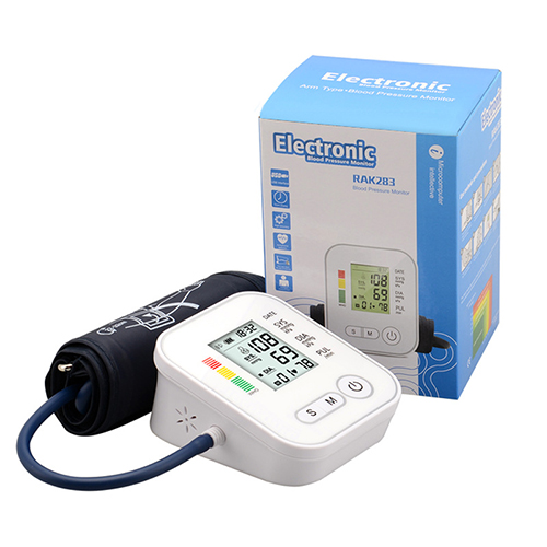 Digital Upper Arm Blood Pressure Monitor | BP Monitor with Adjustable Large Cuff (22-42cm) for Home Use |Voice Function