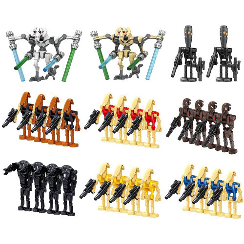 28 Pcs Star Wars Series Mini Action Figure Assembling Building Block Model Toys Kids Fan