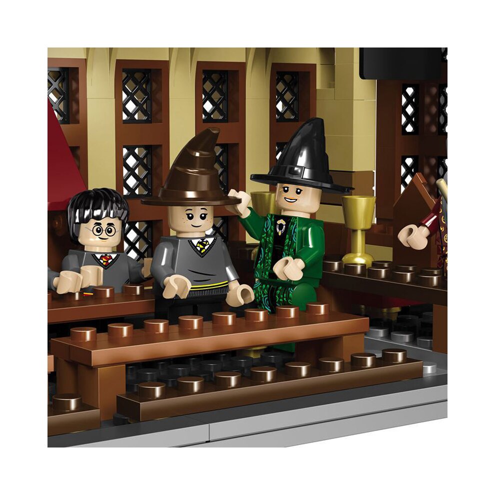 Harry Potter Hogwarts Great Hall Castle Toy Gift Idea for Wizarding World Fan Building Set for Kids