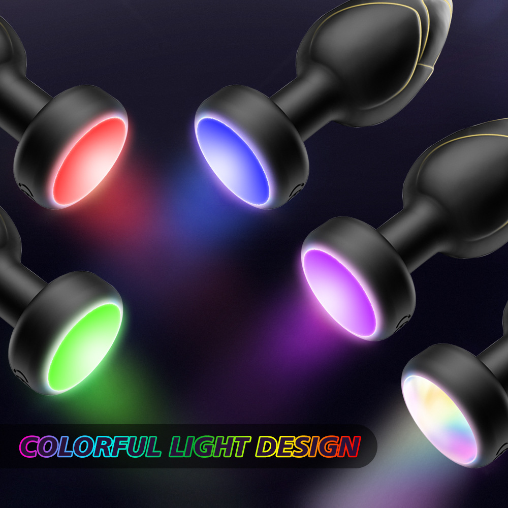 (Black) Adult Sex Toys G Spot Vibrators Anal Plug Vibrator Couples for Women Vibrator Led Vibrating Toys for Men Gay Remote Control