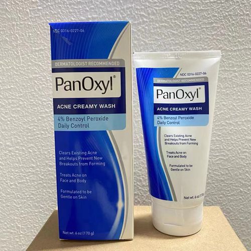 PanOxyl 4  Percent Acne Creamy Wash Daily Control 6oz