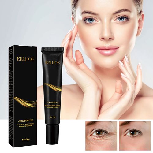 EELHOE Eye Tightening Cream Reducing Fine Lines Firming Anti Dark Circle Repairing Roughness Whitening Nourishing Dry