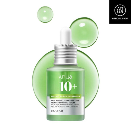 Azelaic Acid 10 Hyaluron Redness Soothing Serum 1.01 fl.oz.(30ml)Azelaicacid, Hyaluronic Acid, Non-Poreclogging