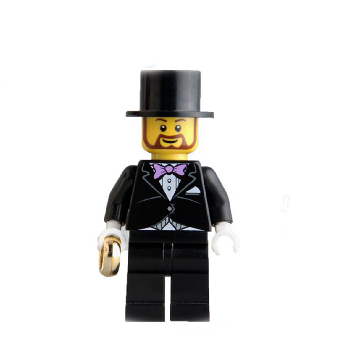 Wedding Marry Bride Groom Character Mini Figure Building Blocks Action Toys