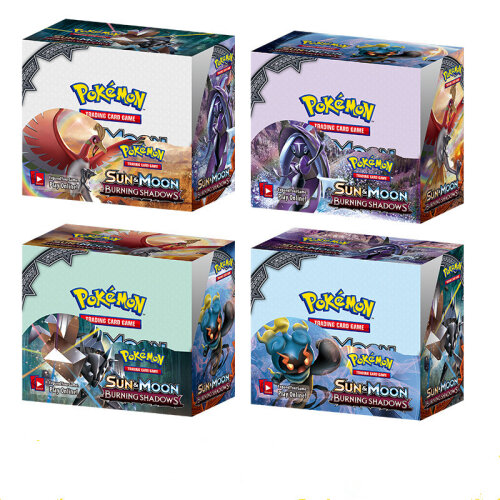 Pokemon  Sun and Moon Burning Shadow 324 Sheets/4 Random Delivery Surprise Gifts