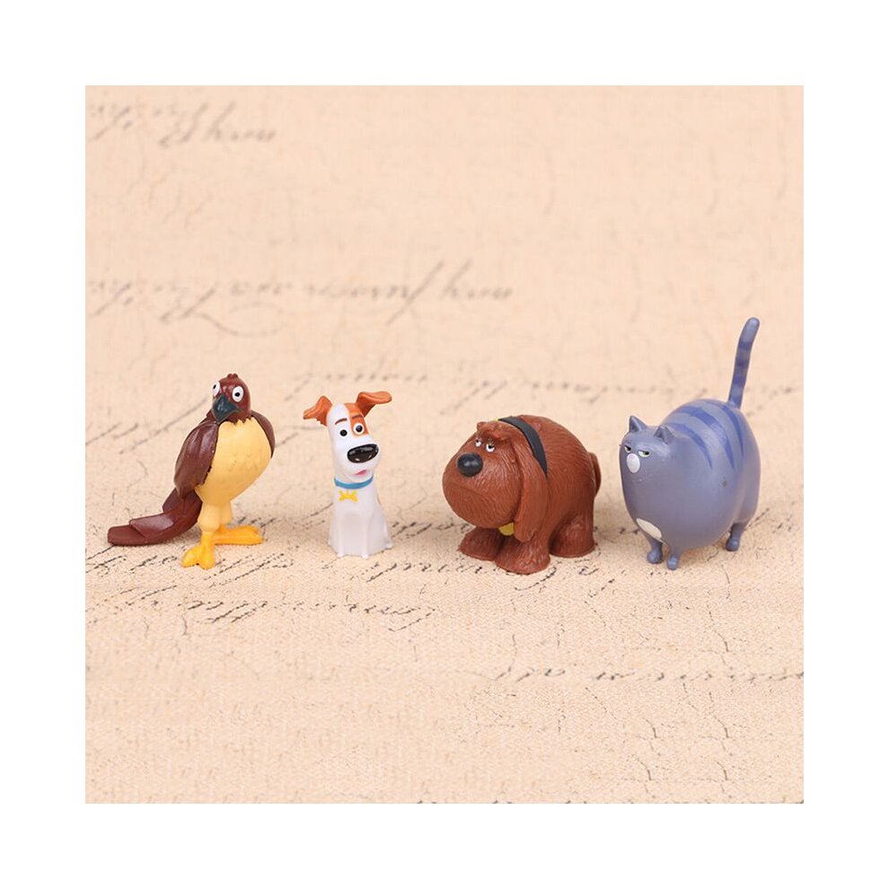 14PCS The Secret Life Of Pets Max Snowball Duke Chloe Gidget Action Figure Toys