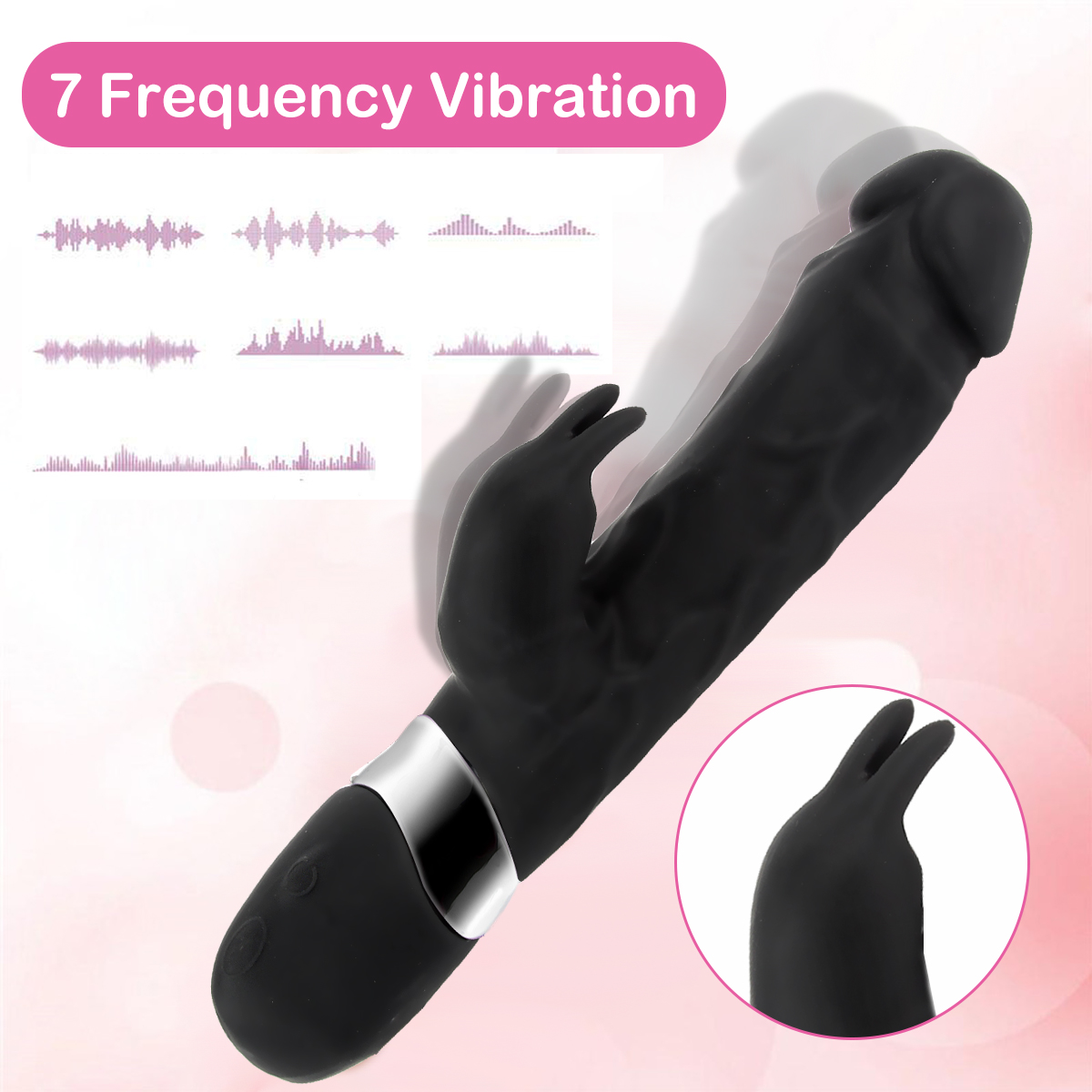 Realistic Dildo G-Spot Rabbit Vibrator Sex Machine Vagina Stimulator Rechargeable Women Adult Sex Toy Massage Games