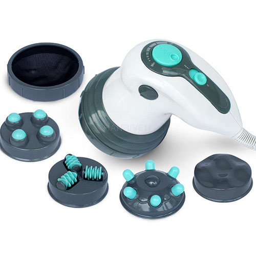 Electric Body Massager Slimming Infrared Anti-cellulite Machine Massage Women Blue