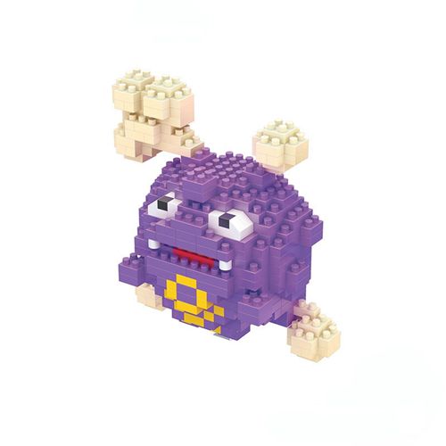 Pokemon Weezing Building Blocks Puzzle Game Toys DIY Action Doll  Childrens Gifts 319PCS