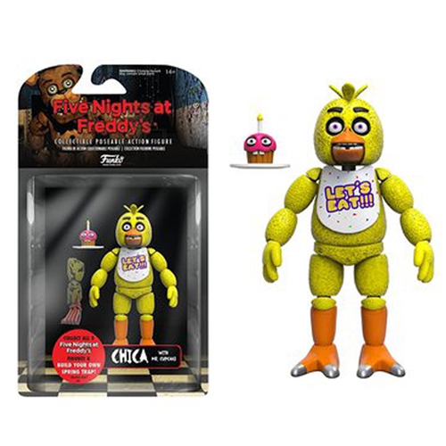 (Freddy) Golden Freddy Foxy The Pirate Articulated Action Figure Funko Five Nights At Freddys 15cm FNAF Figures Blacklight Bonnie Foxy Chica FREDDY FROSTBE Action Figure PVC Collection Doll Movable Golden Freddy Model Toys