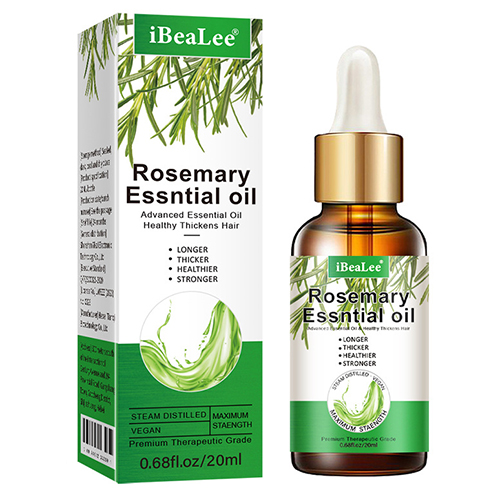 iBeaLee Rosemary Essential Oil for Hair Growth Reduce Hair Loss Hair Treatment Deeply Nourishing 20ml