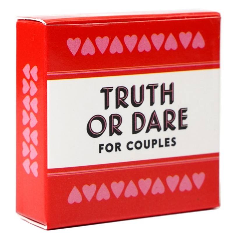 Adults Truth Or Dare Card Game Couples Lovers Paper Cards Funny Board Game