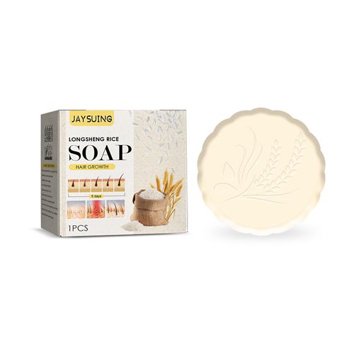 Rice Shampoo Bar Rice Soap For Hair Growth Fermented Rice Water Moisturizing Anti-Hair Loss For Women Men