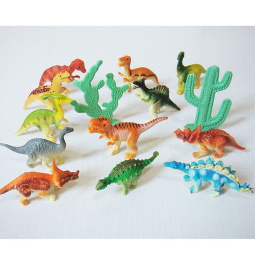12PCS Jurassic Dinosaur World Figure Toy Model