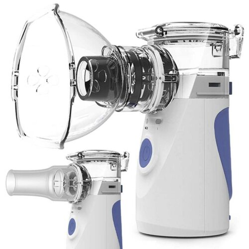 Portable Nebulizer Inhaler Machine Handheld Ultrasonic Respirator for Child Adult Home and Travel Use