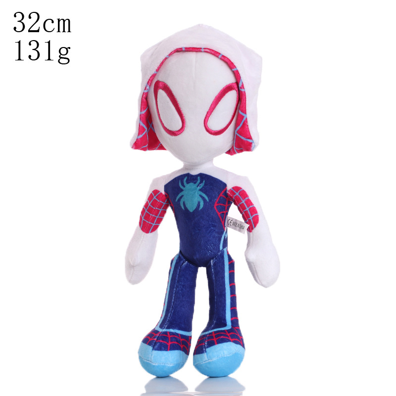 Spiderverse Ghost Spider Gwen Action Figure Soft Toy