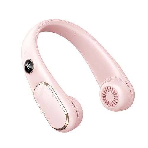 Rechargeable Neck Fan 4 Speeds Hands Free Bladeless Battery Operated Wearable Fan Adjustable