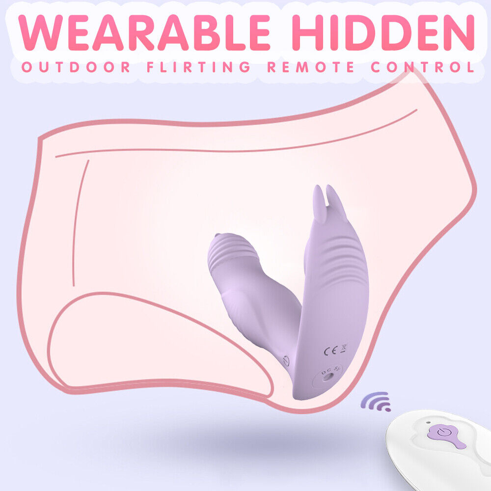 Wearable Dildo Clit Vibrator G-Spot Massage Remote Massager Adult Sex Toys for Couples Stimulator for Women Masturbator Rechargeable