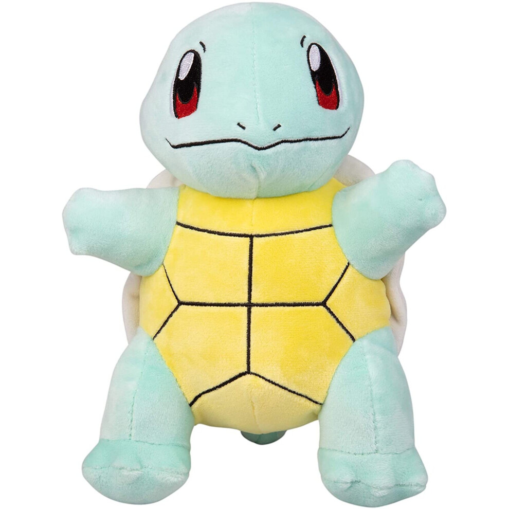 WCT - WT95224 Plush Pokémon Squirtle, Multicolored (blue / yellow / black), 20 cm