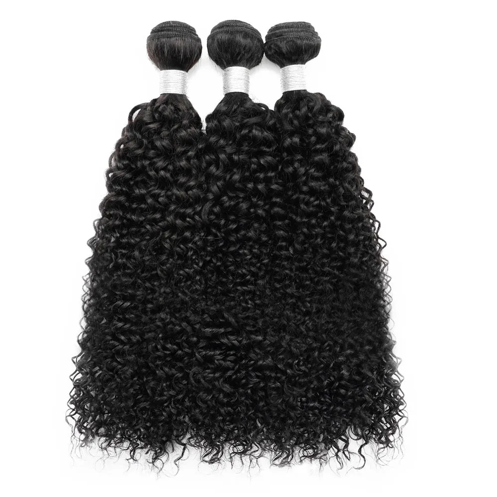 (1 pc 8 inches) Mongolian Afro Kinky Curly Bundles 1PCS 3PCS 4PCS Human Hair Extensions 100 Percent Unprocessed Virgin Human Hair Weave Bundles Jerry Curl