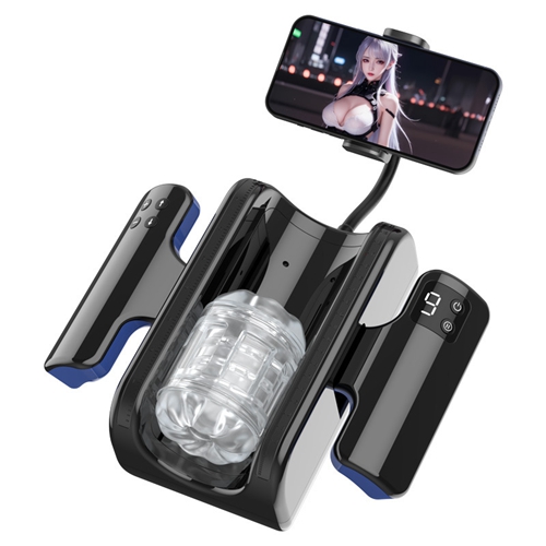 Male Masturbator 20cm Thrusting High Speed Automatic Telescopic Vagina Masturbator Cup Penis Trainer Sex Toys for Men Blowjob Machine Realistic Textured