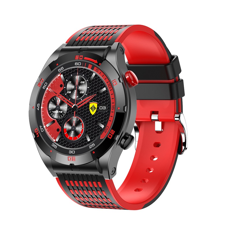 Outdoor Sports Mens Smart Watch Bluetooth Call SOS Emergency Smart Watch Sports Waterproof Watch
