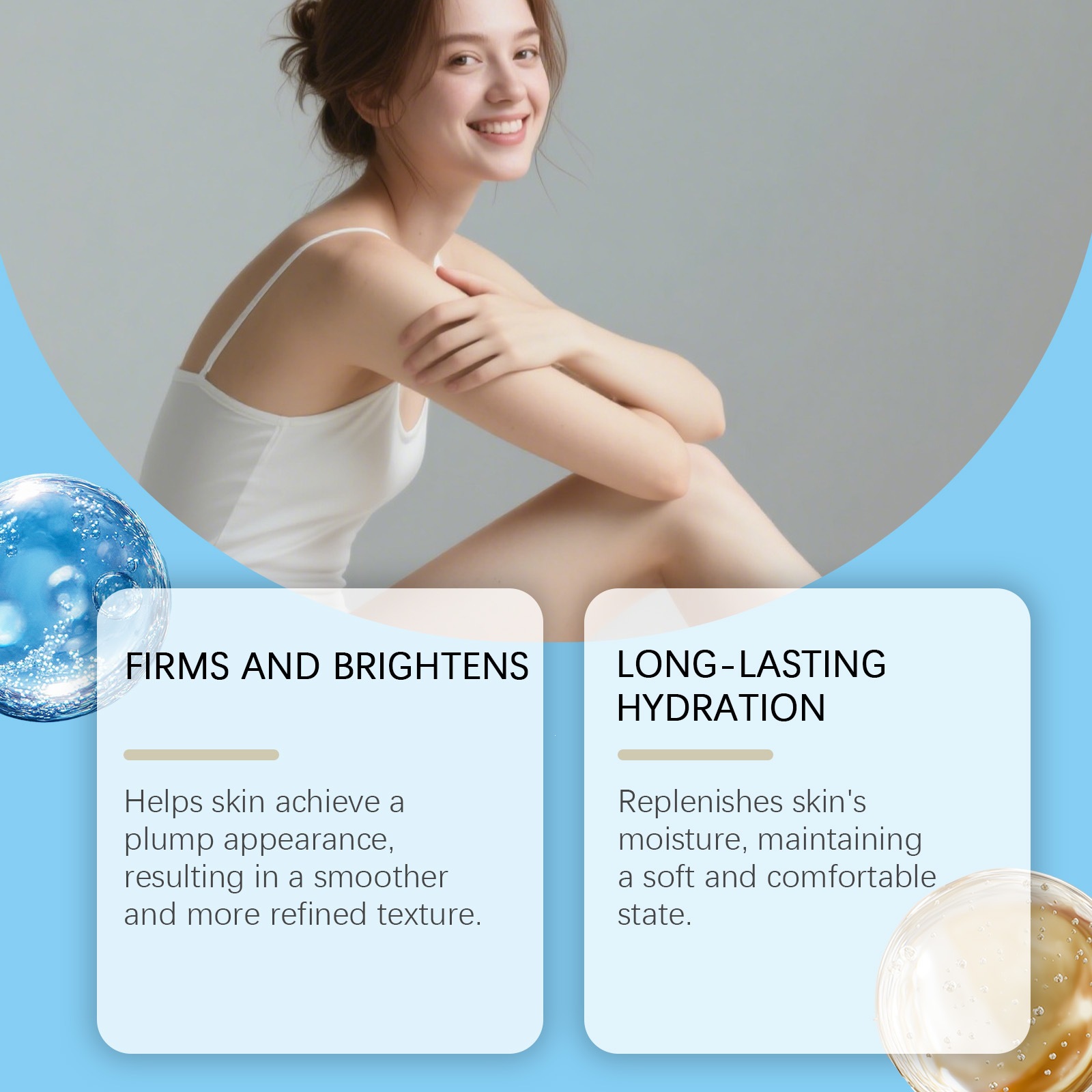 Brightening Cream For Daily Moisturizing Even Skin Tone Lightweight Non Greasy Body Hydrating Lotion