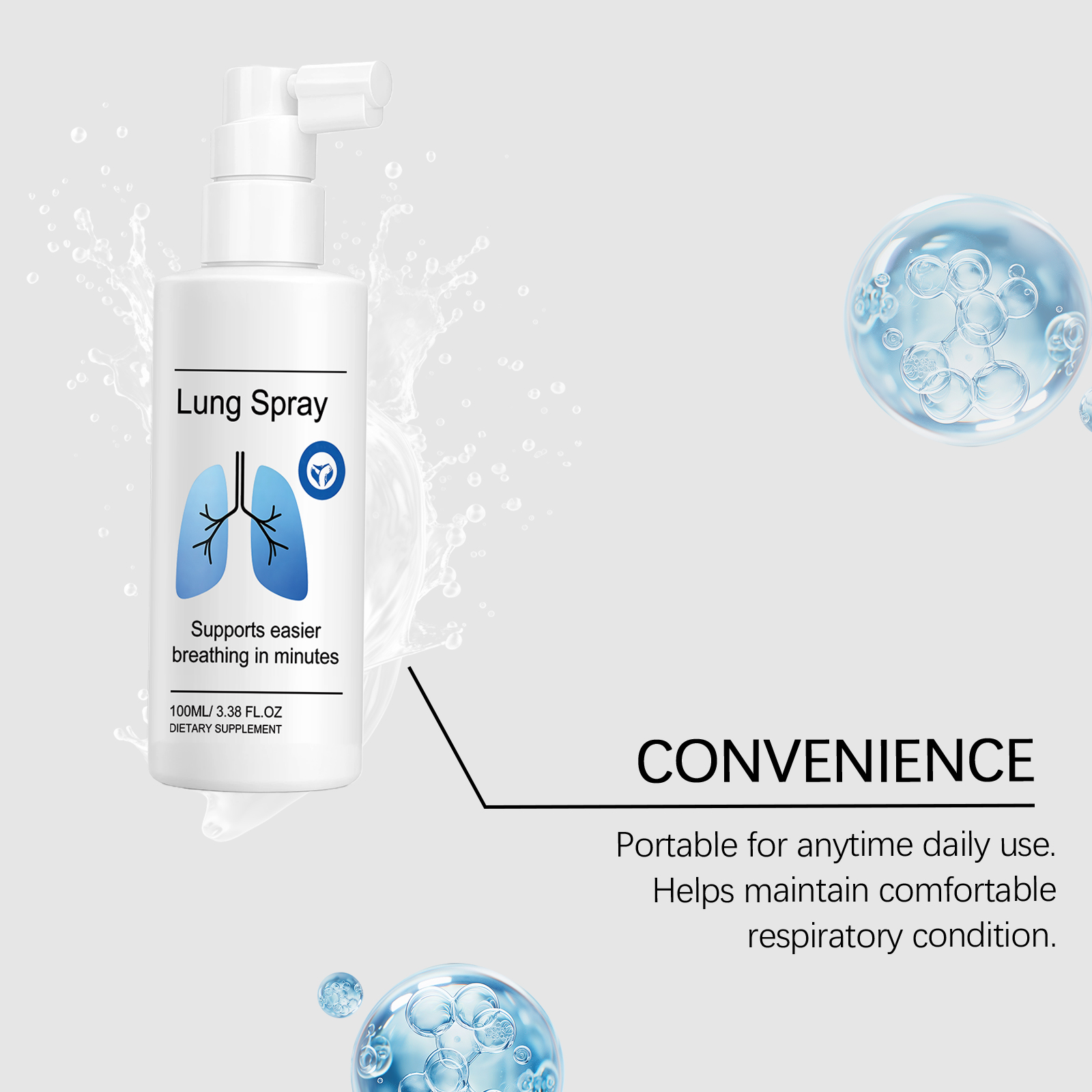 Body Care Spray Mild Ingredients Easy Operation Daily Portable Convenient Moisturizing Skin Care Mini Atomizer Carry Anytime For Personal Use