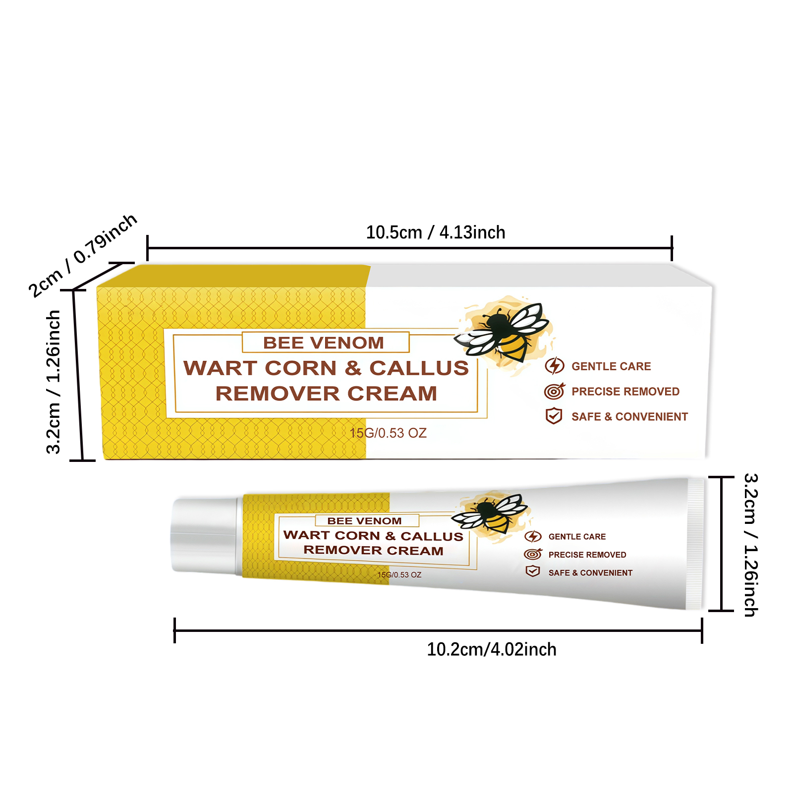Bee Venom Skin Smoothing Cream Smooth Texture Mild Moisturizing Body Skin Silky Soft Comfort Care Lotion