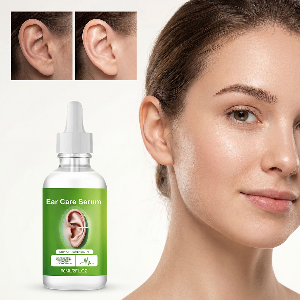 Ear Care Drops Mild Gentle Nourish Clear Hydrating Clean Quiet Comfort Daily Ear Maintenance Liquid Care Soothe