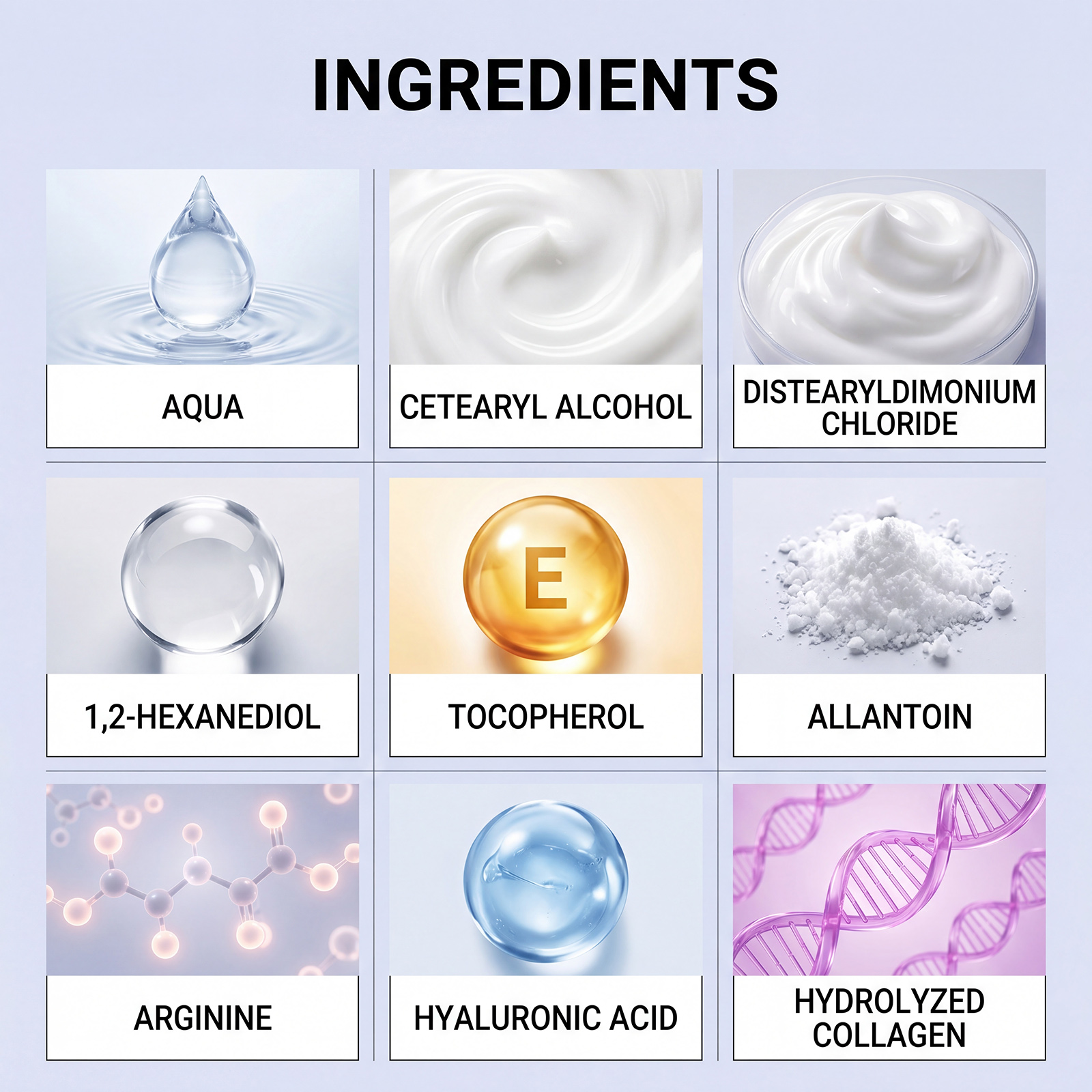 Collagen Hair Mask Mild Soft Smooth Repair Frizzy Hair Strands Daily Beautiful Hair Care Treatment