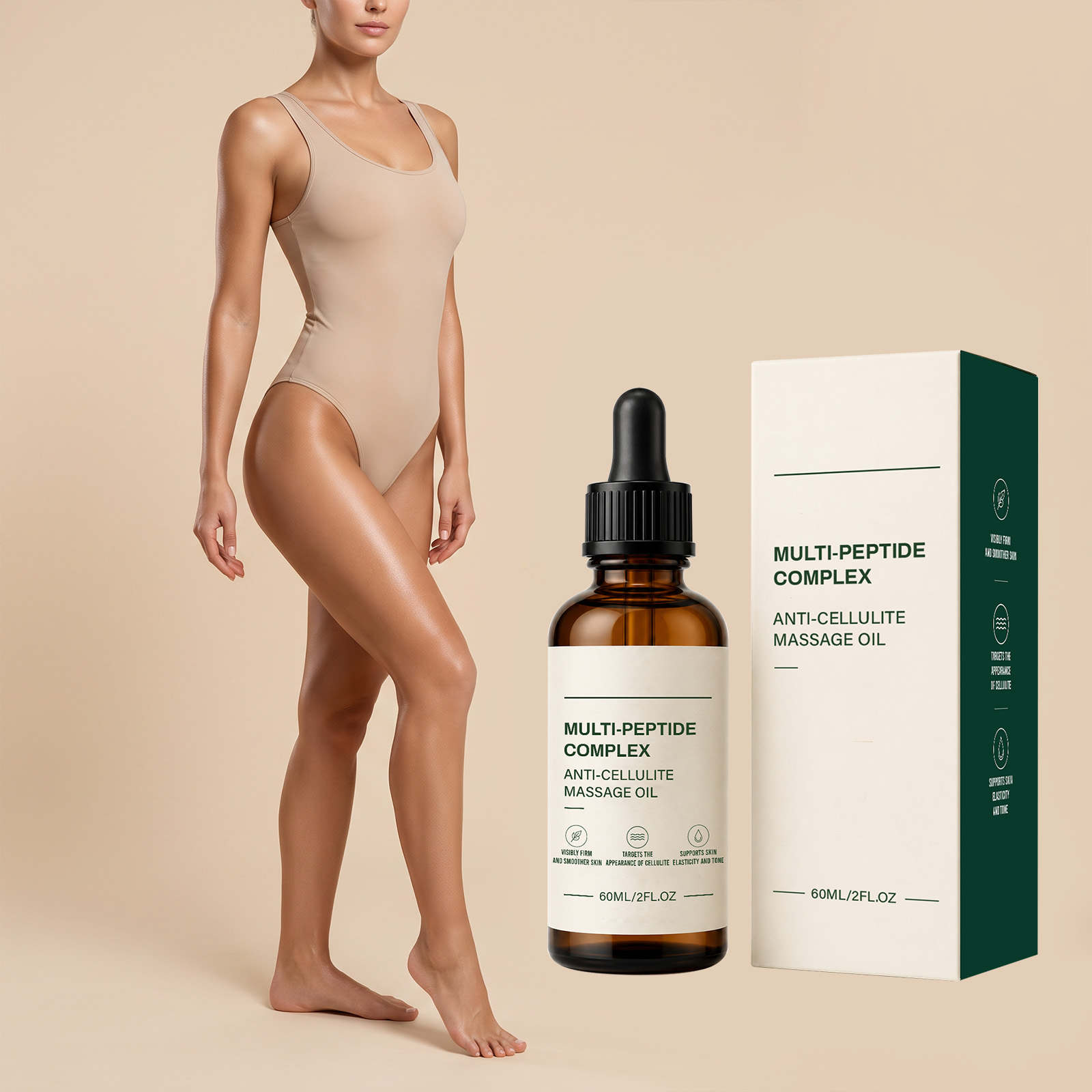 Skin Moisturizing Care Oil Soft Delicate Hydrated Light Fresh Comfort Body Smear Treatment