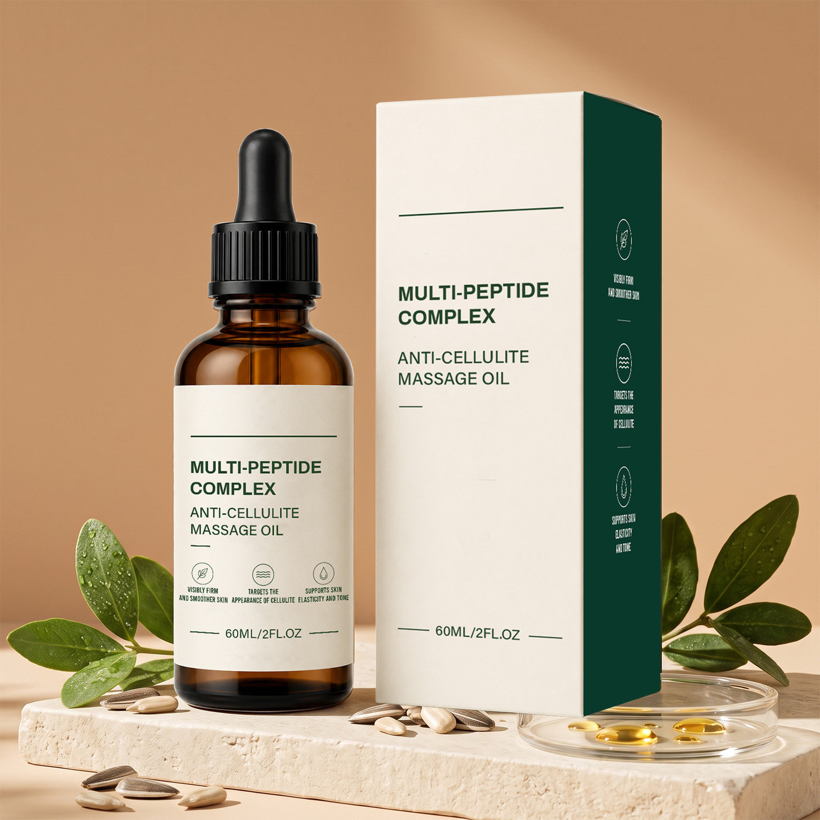 Skin Moisturizing Care Oil Soft Delicate Hydrated Light Fresh Comfort Body Smear Treatment