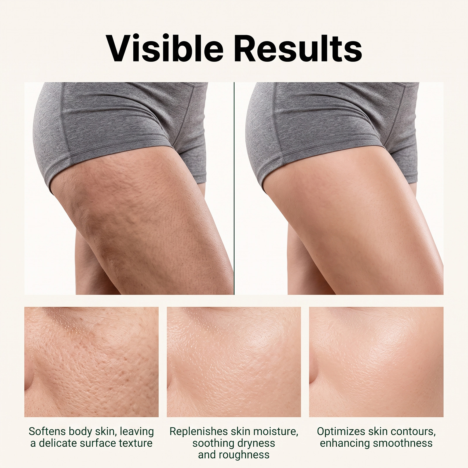 Skin Moisturizing Care Oil Soft Delicate Hydrated Light Fresh Comfort Body Smear Treatment