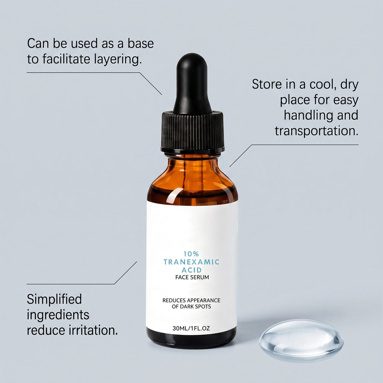 Facial Essence Mild Ingredients Daily Moisturizing Nourishing Refreshing Non Greasy Bright Delicate Skin Care Facial Complexion
